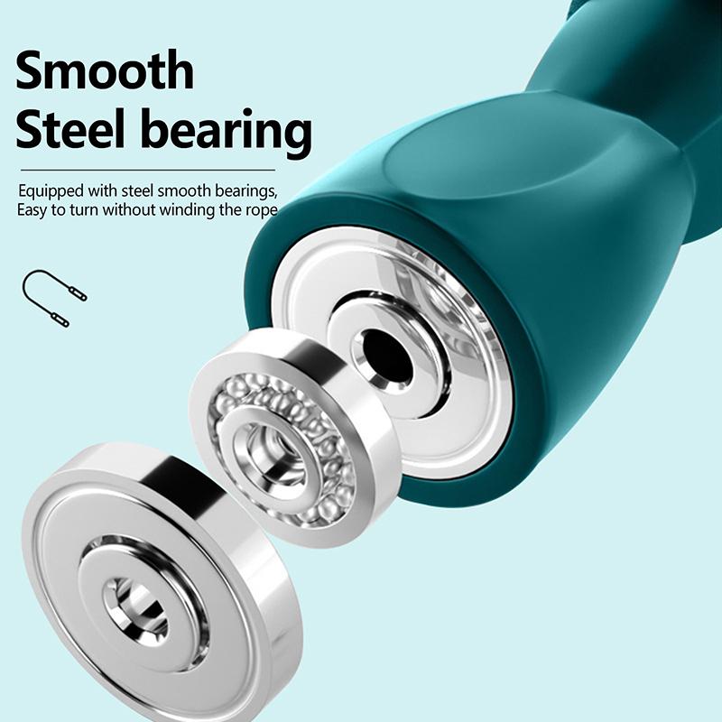 Fitness Švihadlo Bez Zamotání Ložiskové Švihadlo Žena Děti Trénink Pvc Ocelové Lanko Švihadla Cvičení pro Hubnutí