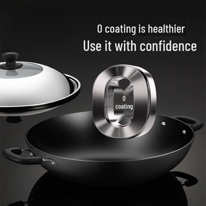 Cooker King Cast Iron Wok 40cm