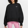 Nike Breathable Crewneck Sweatshirt For Running And Training Women Sweatshirt Black CK0169-010
