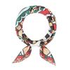 Zhonggao Youpin 2025 new spring, summer and autumn thin headscarf double-sided printed silk scarf square scarf