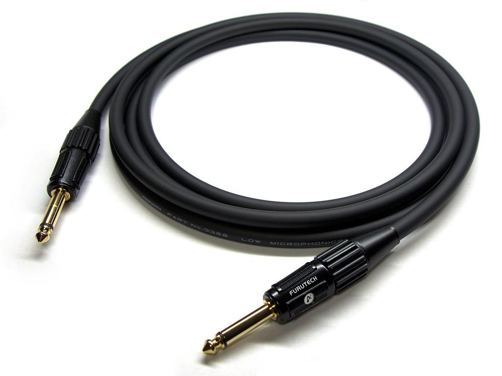 MOGAMI 3368 Guitar Cable (Shielded) with FURUTECH Audio-Grade Plugs (3m)