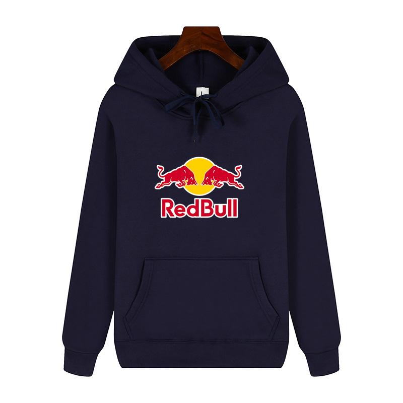 Men Women Long Sleeve Red Bull Printing Hoodies Sweatshirt Mens Casual Hoody Fashion Hip Hop Streetwear Pullover Sudaderas
