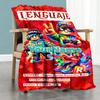 Roblox 37 Customize Text Blanket Cozy Customizable Blanket Soft & Cozy Great for Bedding Livingroom Nap Bed Four Seasons Multipurpose