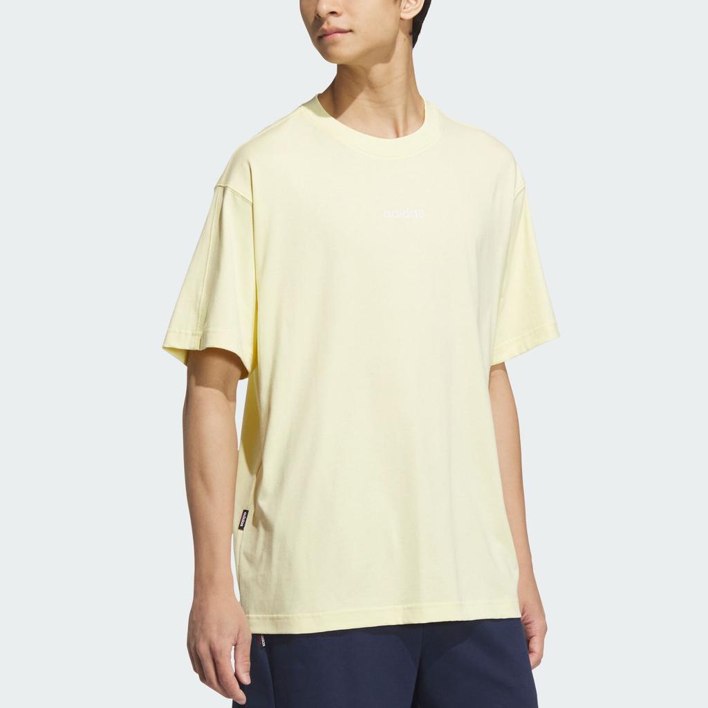 adidas DRY LBR T Shirt Unisex Yellow JM2263-