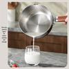 Zhuochuang Jingpin 316L Hammered Yukihira Pot with Lid, 22cm