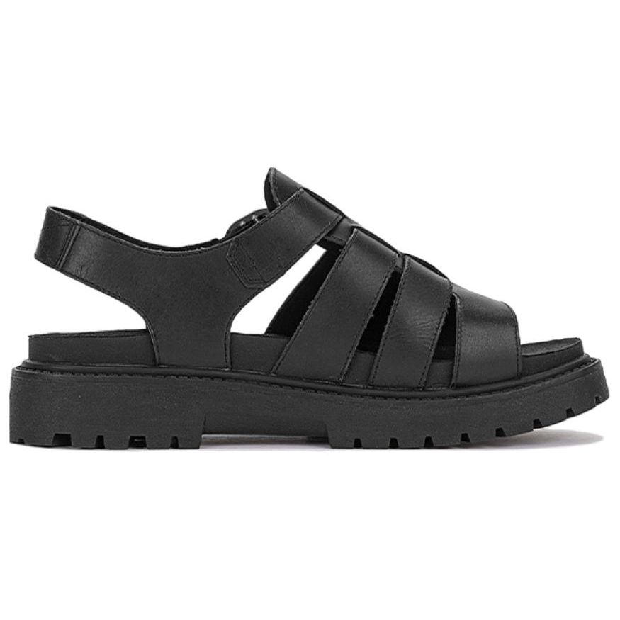 Timberland Outdoor Casual Comfortable Trendy Roman Sandals Women Sandals Black A635VW