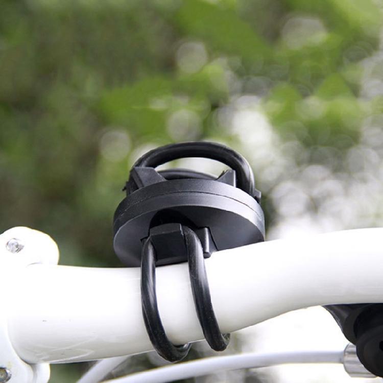 LED Flashlight Torch Clamps Bracket Bicycle Light Lamps Band-Strap Stand Holders