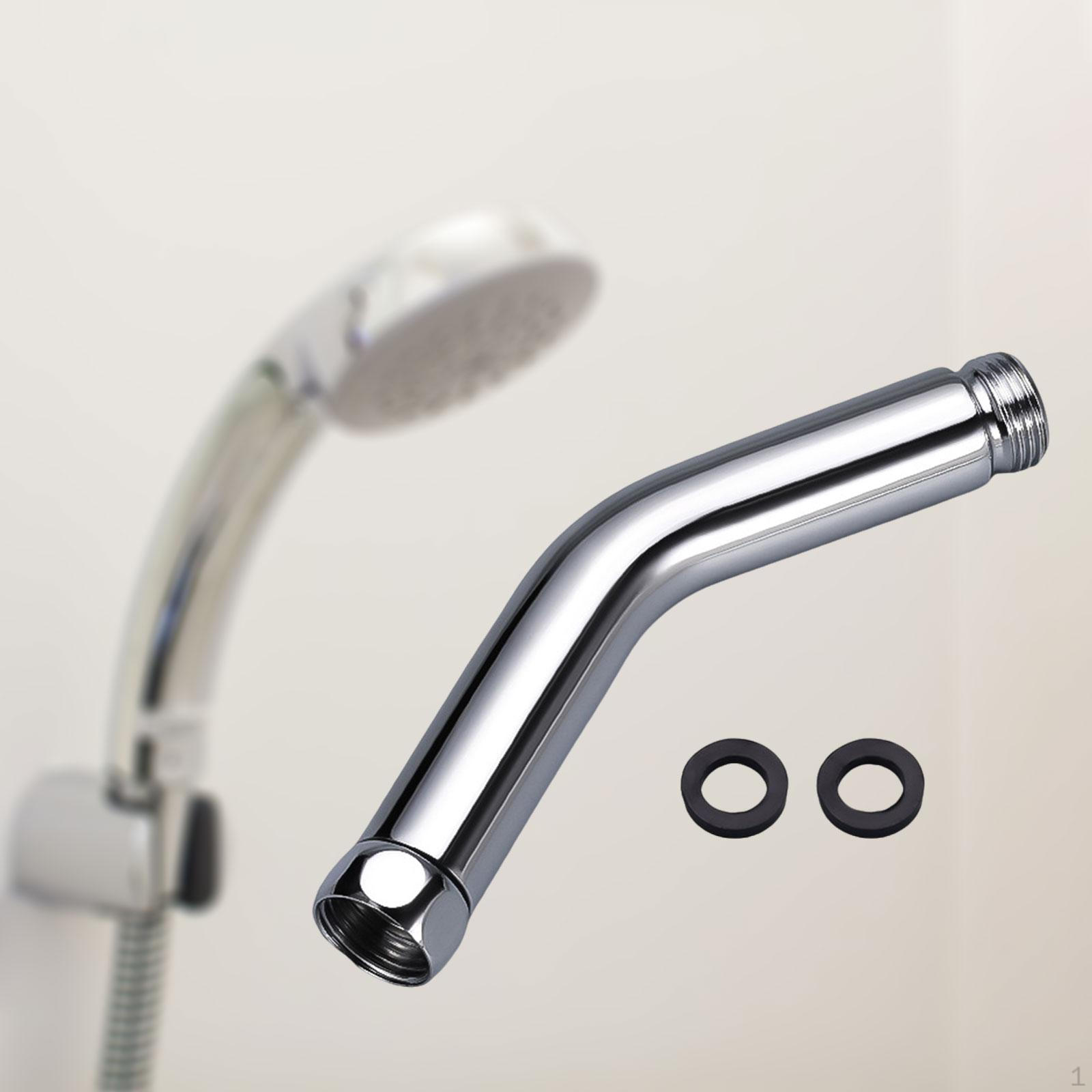 

Адаптер для душевой лейки G1/2 соединение 135 градусов для стандартных систем с резиновыми прокладками