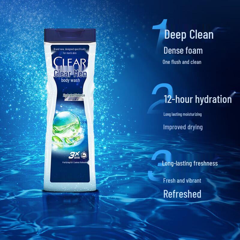 Clear Men Oil Control & Moisture Balance Body Wash