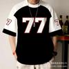 Mens Oversized Streetwear Hip Hop Graphic Tee - Loose Fit Cotton Short Sleeve T-Shirt Fall