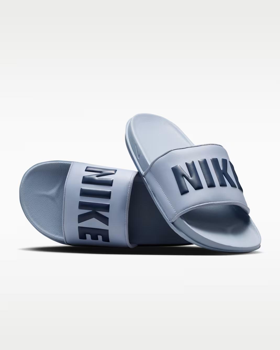 BQ4639-410 Nike Offcourt Slide Ashen Slate/Midnight Navy (Men s) 7