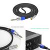 6,35mm auf 3,5mm Kopfhöreradapter TRS 6,35mm Stecker auf 3,5mm Buchse 1/8 auf 1/4 Stereo-Adapter für Verstärker Gitarre Klavier