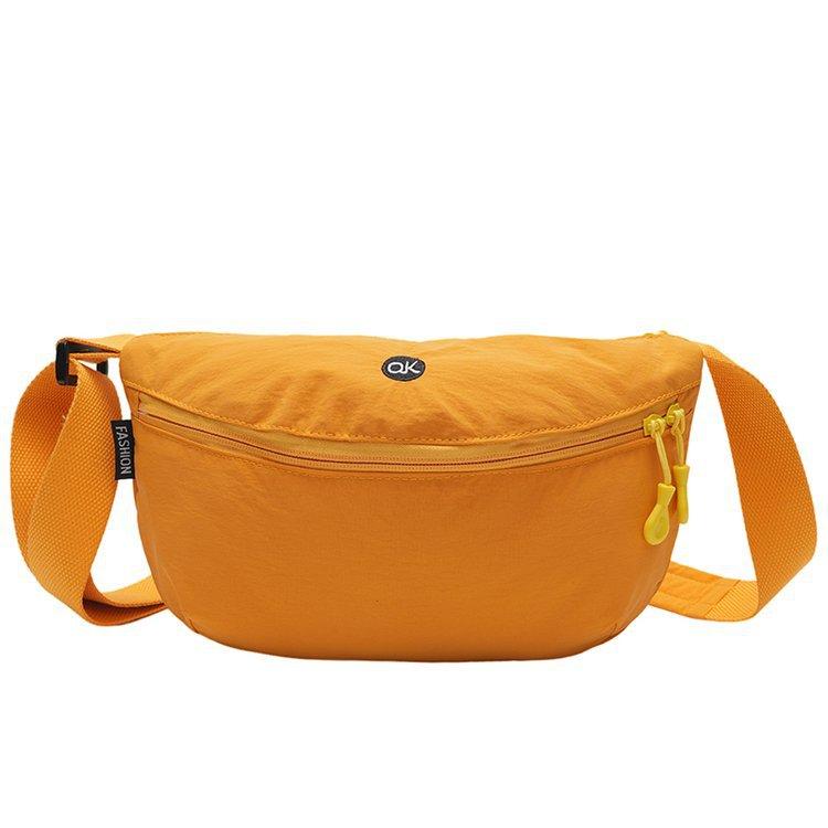 Portable And Simple Dumpling Bag, Fashionable And Versatile Sports Cycling Breast Bag, Daily Commuting Shoulder Messenger Bag