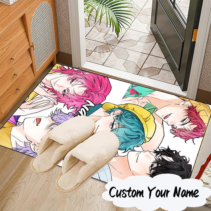 Custom Name K-Pop Idol Dreamscape Carpet, Chair Rug,Area Rug for Office Bedroom Living Rooms Bedroom, Doormat Decor Christmas Fan Gifts