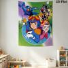 Time Bokan Pattern Home Decor Tapestry, Wall Hanging, Decorative RV Wall Cloth.SGT0917341