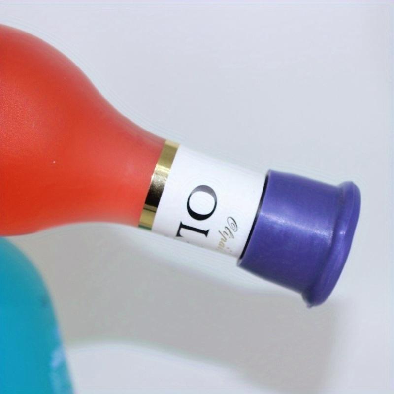 2 Stück/Set Silikon Weinflasche Auslauf Weinflaschen Verschlüsse Frischhalte Flaschenverschlüsse für Rotwein Bierflaschenverschlüsse Farbe zufällig