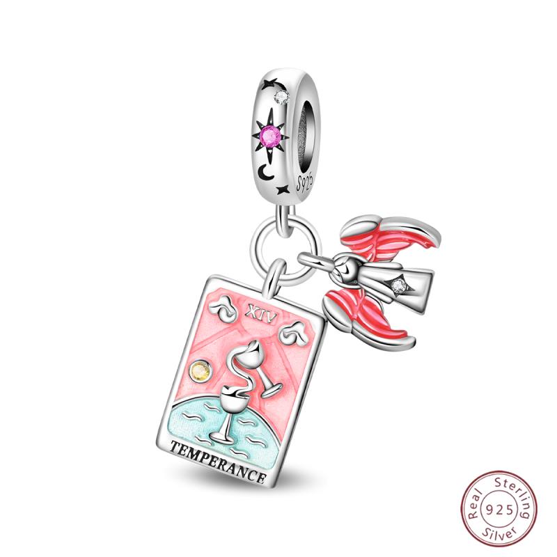 copper Charm Bead Charms Bead Charms Pendants Sun Moon Stars Magic Tarot Compatible With Authentic Bracelets Women Fine Jewellery Gift
