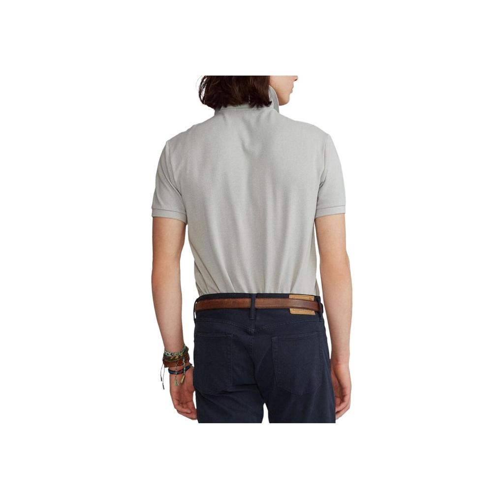 Polo Ralph Lauren Cotton Short Sleeve Polo Shirt With Embroidered Pony Men tops 710534735-319