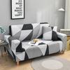 Printed Sofa Covers for Living Room Elastic Corner Couch Cover L Shaped Chaise Longue Slipcover Furniture Protector 1/2/3/4 Seat