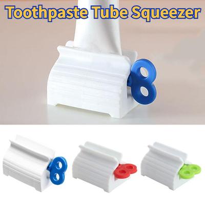 Household Plastic Toothpaste Tube Squeezer Easy Dispenser Roll Holder Bathroom Supplies Tooth Cleaning Accessories Toothpaste Squeezer