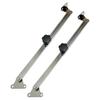 2x 8" Stainless Steel Boat Lock Hatch Deck Hinge Adjustable Latch Fastener