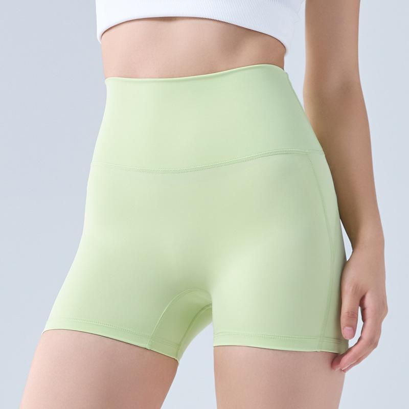 

Women s High Waist Butt-Lifting Sports Shorts - Summer Anti-Exposure Yoga Pants M (recommended for 95-110 jin)