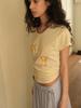ECOMMAE Patchwork T Shirt (Yellow)