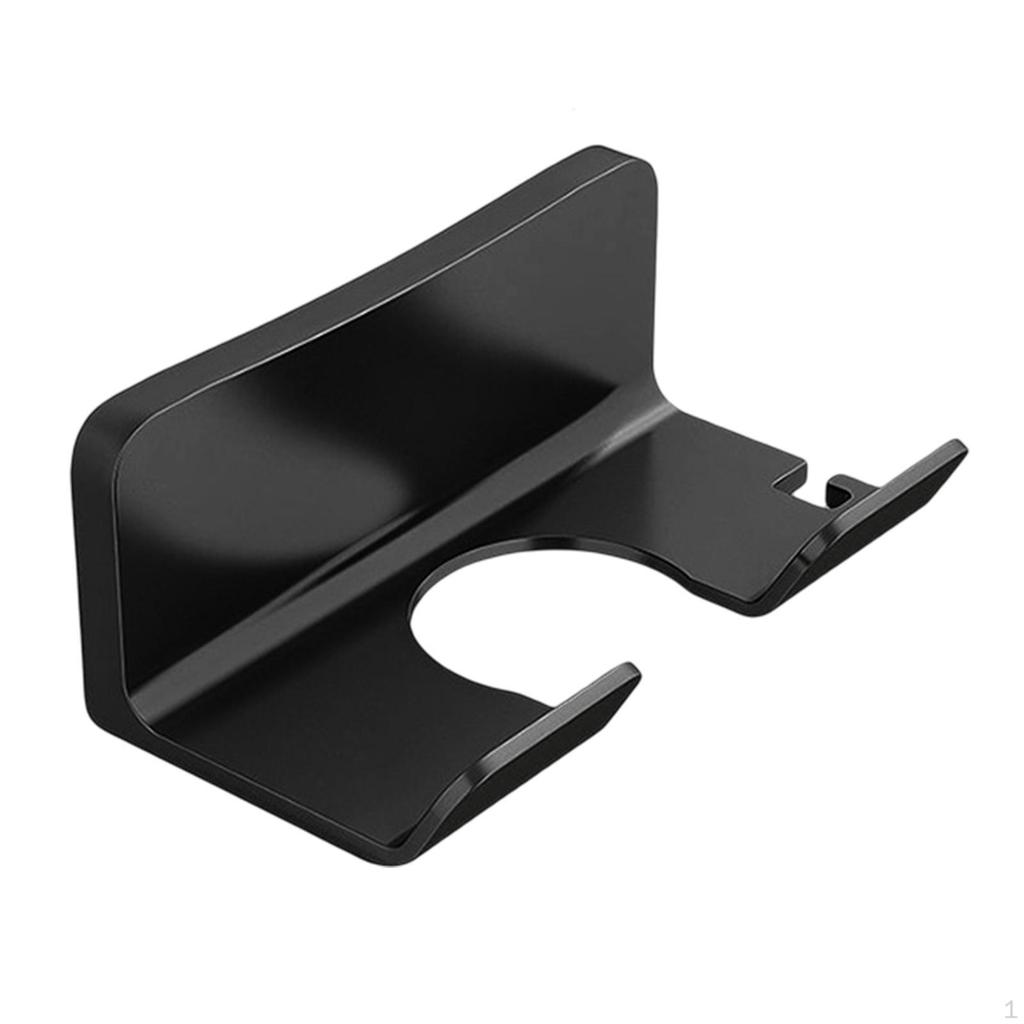 Bathroom Hair Blow Dryer Rack Holder, Punch Free Multipurpose Wall Mounted Storage Rack,