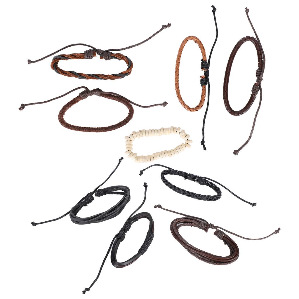 Retro Multilayer DIY Bracelet Unisex Fashionable Woven Bracelet Jewelry Accessories