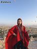 Card Salt Lake Tourism Oversized Fringe Shawl Women's Ethnic Style Thick Blanket
