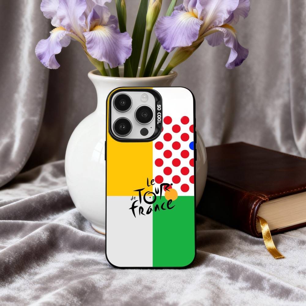 

T-Tour De France B-Bike R-Rainbow Phone Case For iPhone17,16,15,14,13,12,11 Plus,Pro Max Black Candy silver phone case iPhone11PROMAX