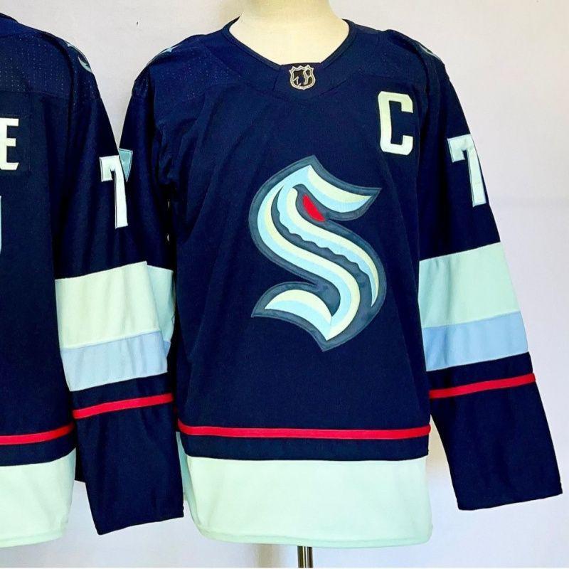 Mens NHL Team USA Hockey Jersey Premium Embroidered Retro Style Long Sleeve Sport Shirt