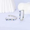Copper Famati'S Hand Original Hoop Earring For Woman Bow Tie Star Zircon Earring Luxury Pendientes Fashion Jewelry