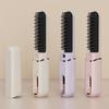 Straightening Comb Fast Heating Ionic Conditioning Technology Adjustable Temperature Hair Styling Comb Ergonomic Handle