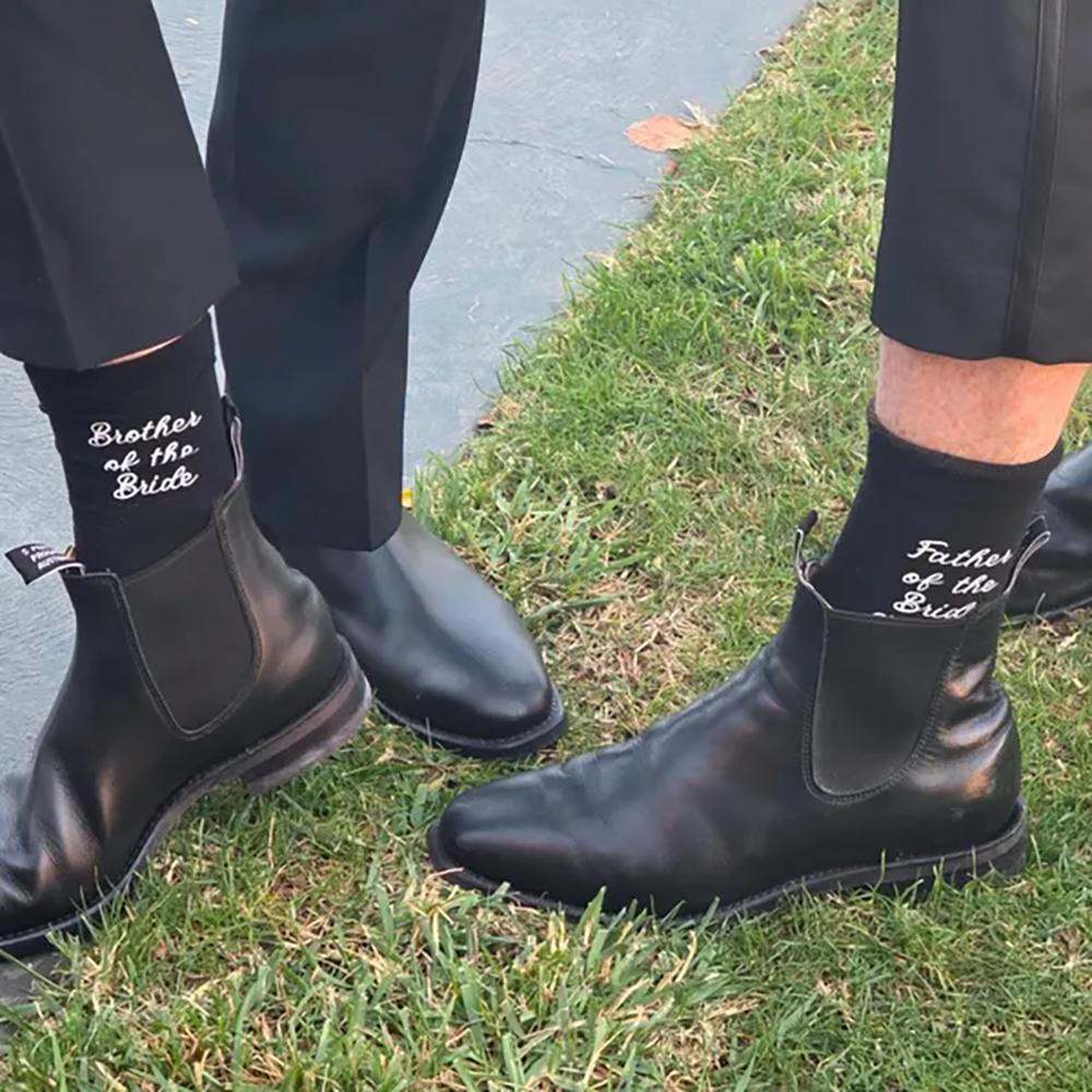 Father of The Bride Socks Special Socks for A Special Walk Socks Wedding Engagement Brides Father Bachelor Party Deocration Gift