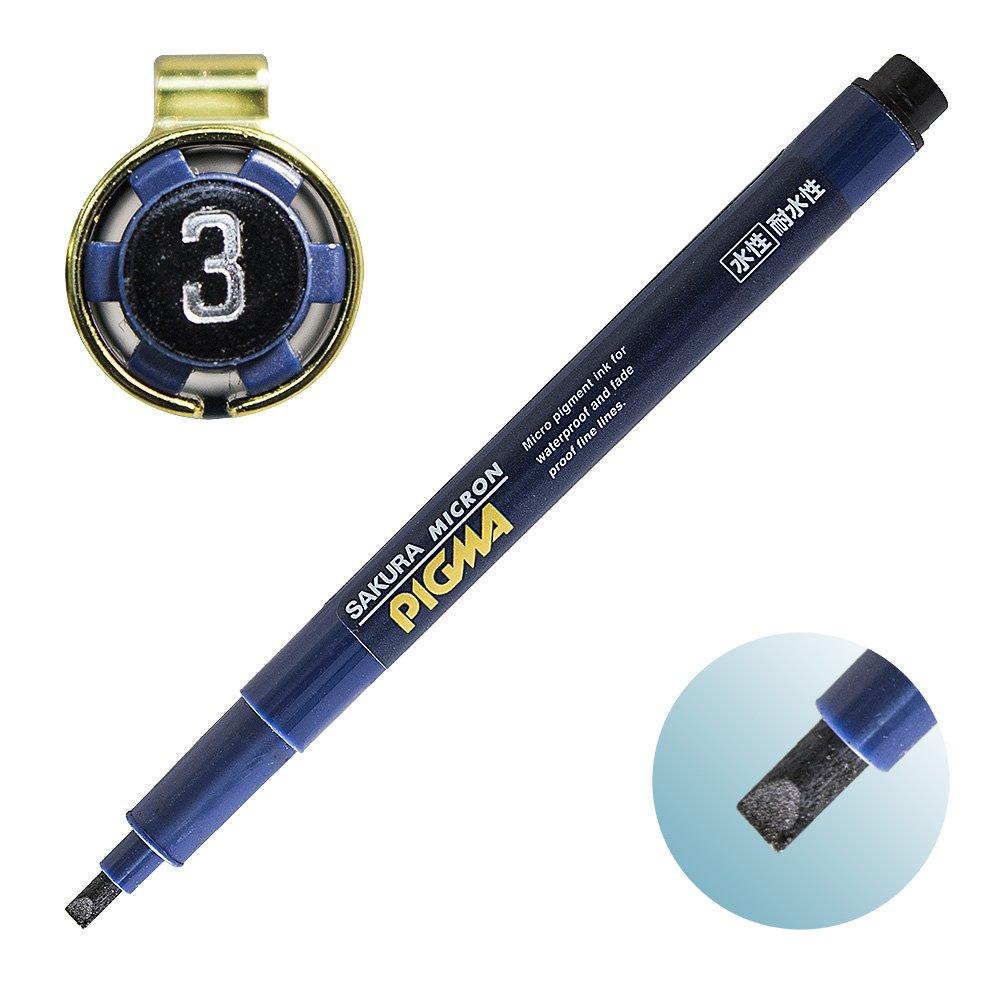 Sakura Black Cray-Pas Water-Based Marker, Pigma, 3mm, ESDK3#49,