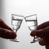 4pcs 10ml/15ml Household Mini High-footed Small Goblet Glass Transparent Baijiu Goblet Party Classic Spirits Cup Holiday Gifts