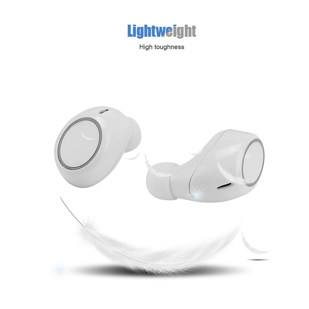 Wireless Bluetooth Earphones DC 5V TWS Headset CNC Engraving Titanium Metal Processing Support Type C Charging