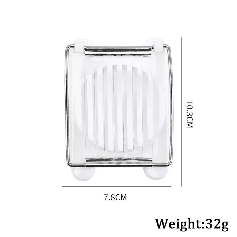 Kitchen Accessories Stainless Steel Egg Slicer Chopper Fruit Salad Egg Slicer Egg Tools Kitchen Tools Egg Opener Chicken