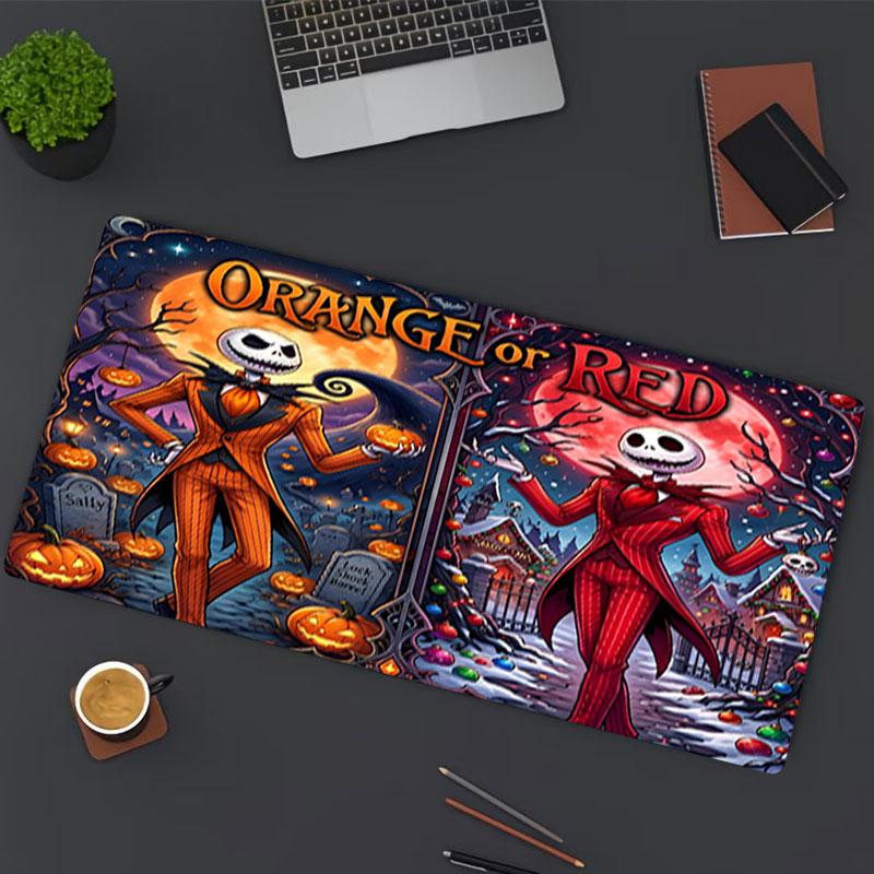 The Nightmare Before Christmas Print Mouse Pad, for Keyboard Pad Laptop PC Mat for Office Home Use, Desk Decor, Perfect Birthday Gift for Gamers