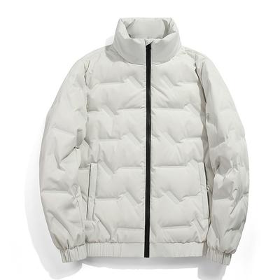 New Winter Stand Collar Down Jacket Thin White Duck Down Jacket Men's Couple's Cold-proof and Warm Casual Jacket