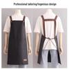 Unisex Waterproof Kitchen Apron with Large Pocket