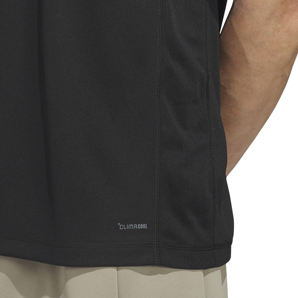 CRAZYLITE WH023 Black L [Adidas] Short-sleeved T-shirt Men's (KG4812)