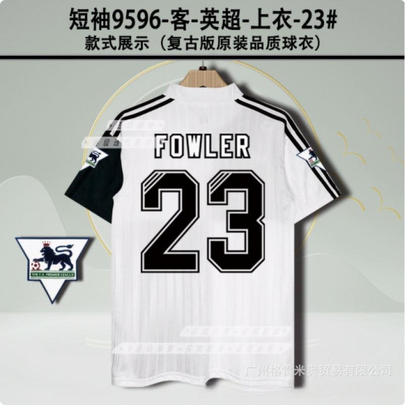 05060607LFC jersey home Gerard Torres Alonso Carragher short-sleeved retro football jersey
