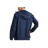Li Ning Training Series Letter Print Sports Hooded Jacket Men Jacket Blue AFDQ353-3