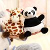 Toy Animal Panda Bag Pendant Unicorn Pony Plush Doll Elephant Key Gifts Chain