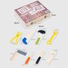 Children's Wood Montessori Early Educational Tool Box Toy Set Pretend Play Games Household Tools Baby Toys for Kids Boys Girls