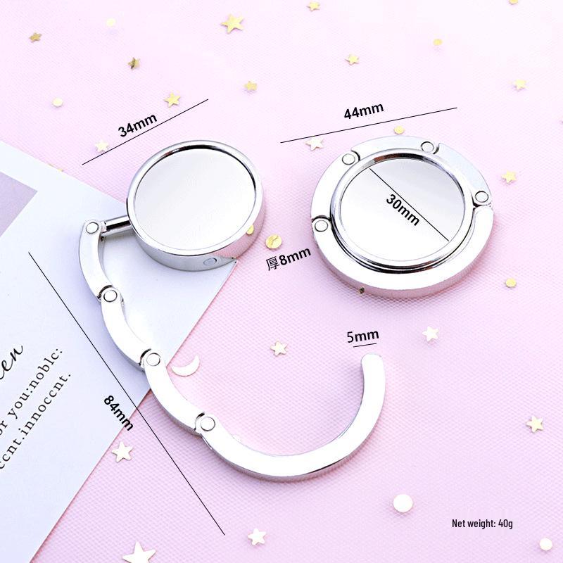 

Портативный крючок-держатель для сумки на край стола без следов для школы или офиса