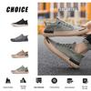 Old Beijing Men's Breathable Canvas Shoes, Soft Sole, Ice Silk, Casual, Trendy, Height Increasing, Summer Student Board Shoes