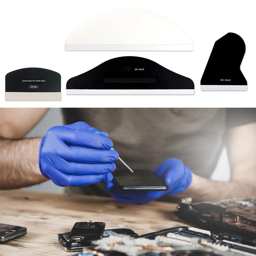 SS-064 Phone Film Scraper Universal Scratchproof Scraping Tool for Phone Computer Tablet Screen Protector Scrapers Tool